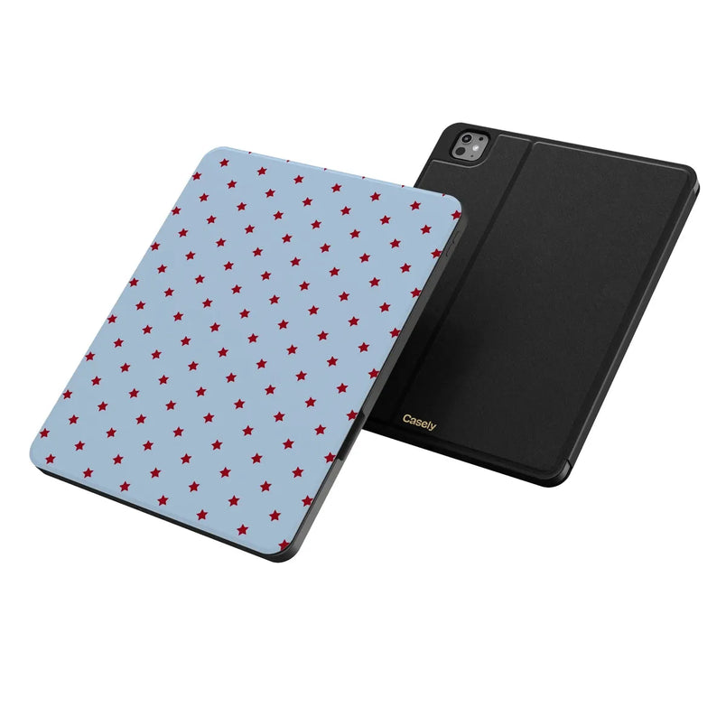 Tiny Stars | Red & Blue iPad Case