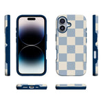 Fit Check | Light Blue Checkerboard Case