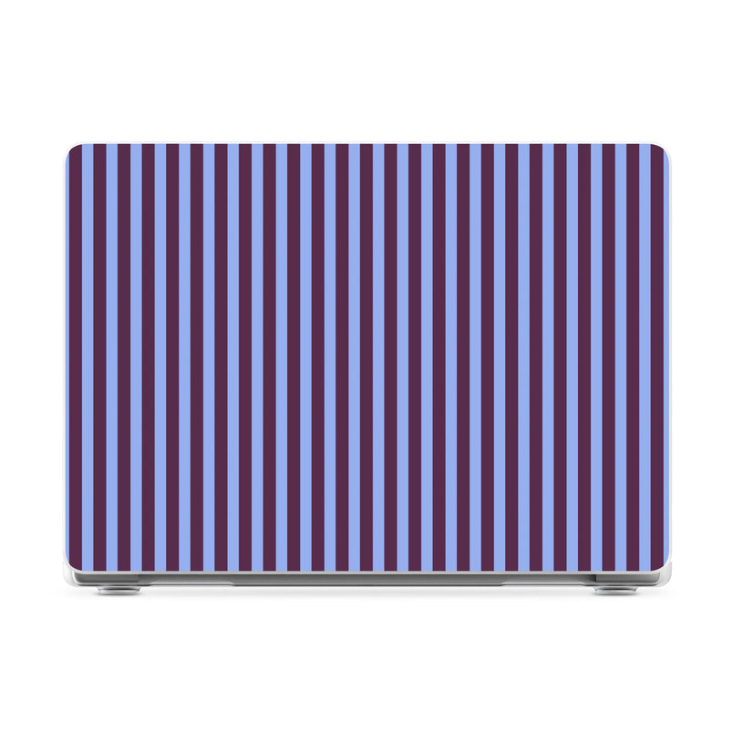 Perfect Stripes | Purple & Blue Stripes Laptop Shell - 13.6" MacBook Air