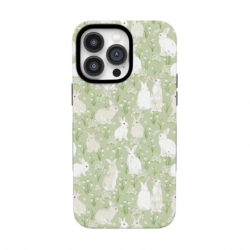 Hop to it | Green Bunny Case