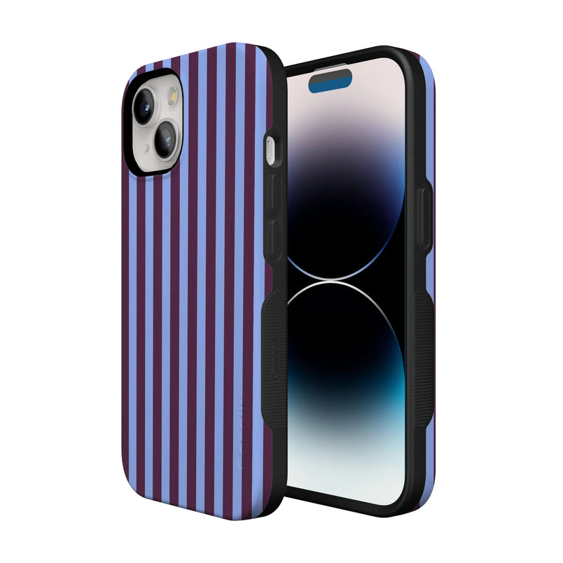 Perfect Stripes | Purple & Blue Stripes Case
