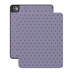 On the Dot | Purple & Plum Polka Dot iPad Case