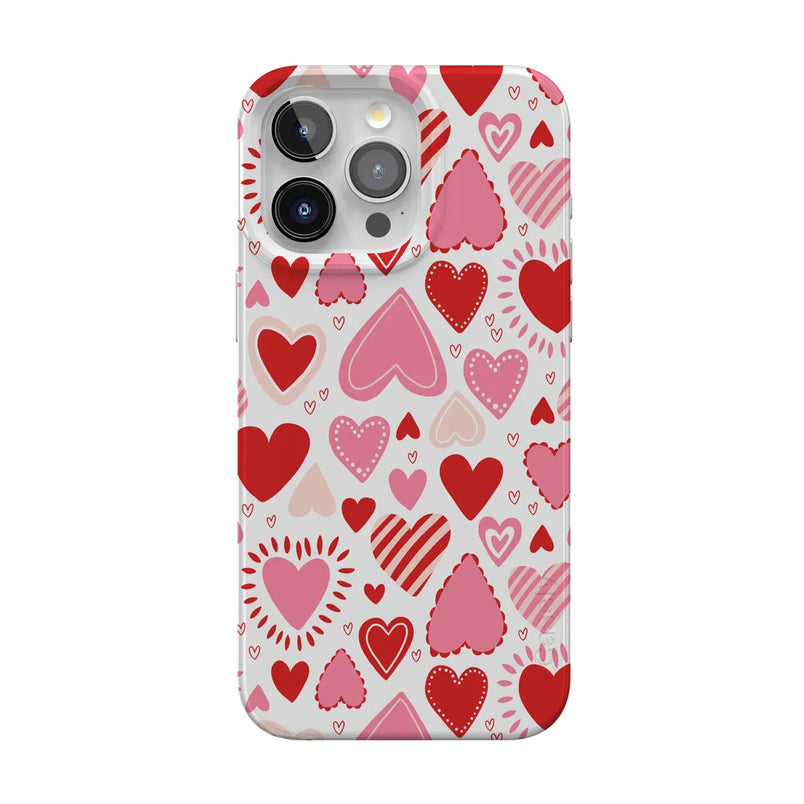 Love Struck | Heart Stickers Case