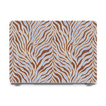Untamed | Brown & Blue Zebra Laptop Shell - 13" MacBook Neo