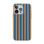 Go New York | Blue & Orange Stripes Case - iPhone 13 Pro