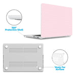 On the Dot | Pink & White Polka Dot Laptop Shell