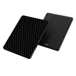 On the Dot | Black Polka Dot iPad Case
