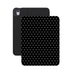 On the Dot | Black Polka Dot iPad Case