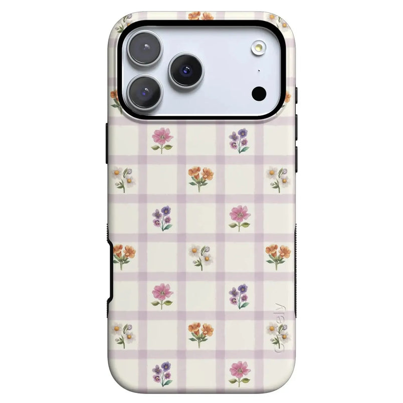 Meadow Check | Floral Gingham Case