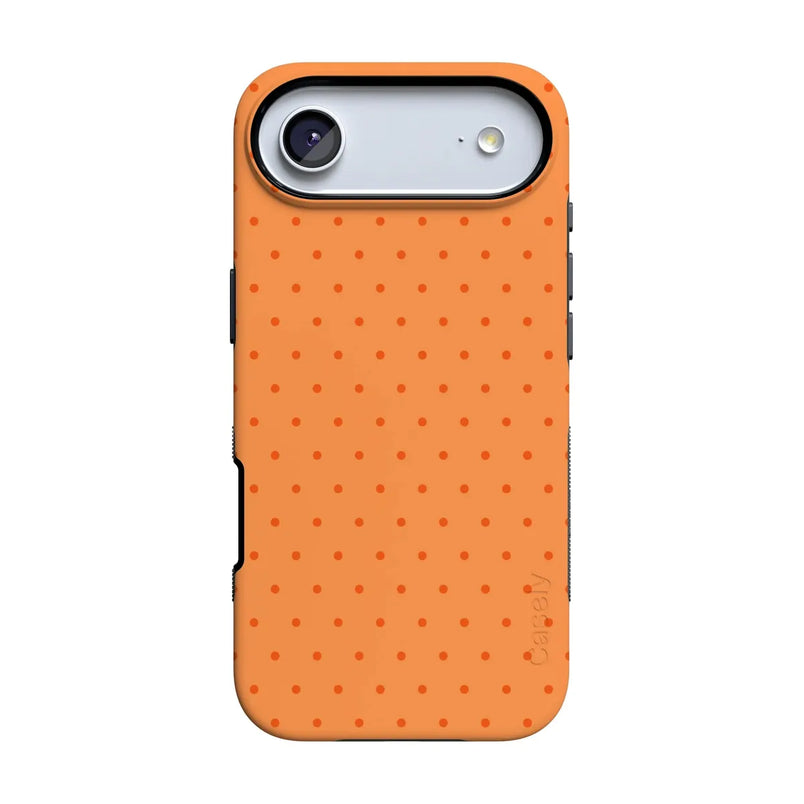 On the Dot | Orange Polka Dot Case