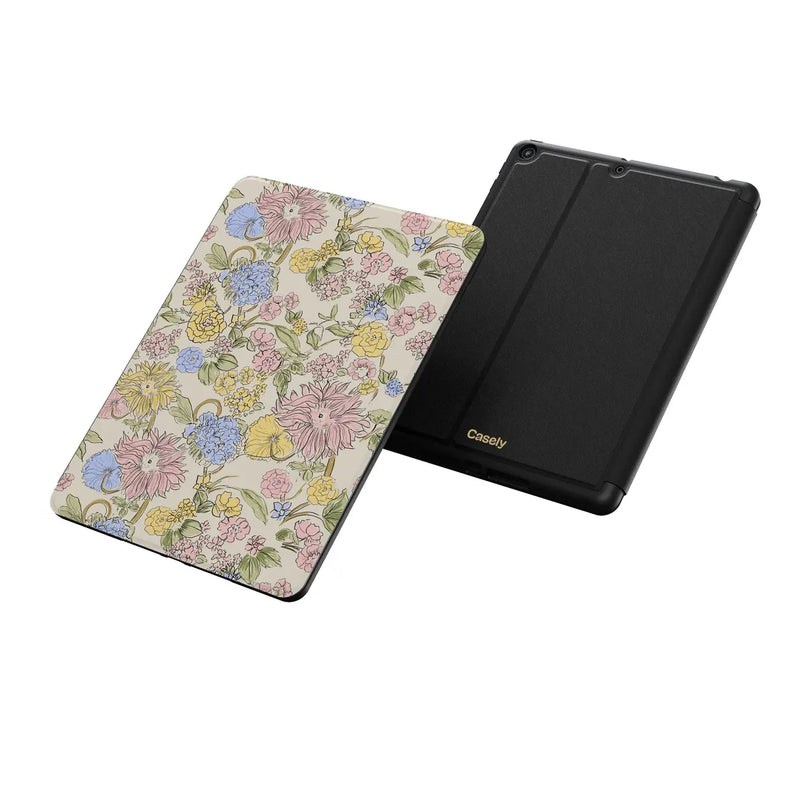 Prairie Blooms | Pastel Floral iPad Case