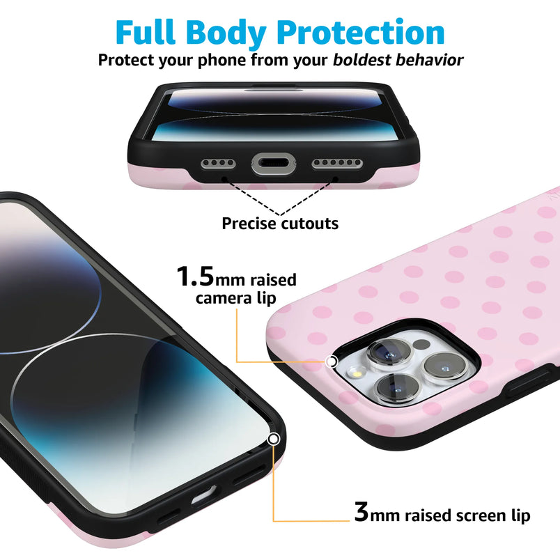 Spotted in SoHo | Pink Polka Dot Case