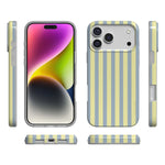 Coastline Stripes | Blue & Yellow Case