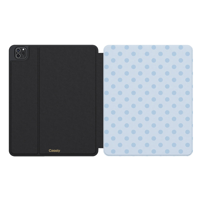Spotted in SoHo | Light Blue Polka Dot iPad Case