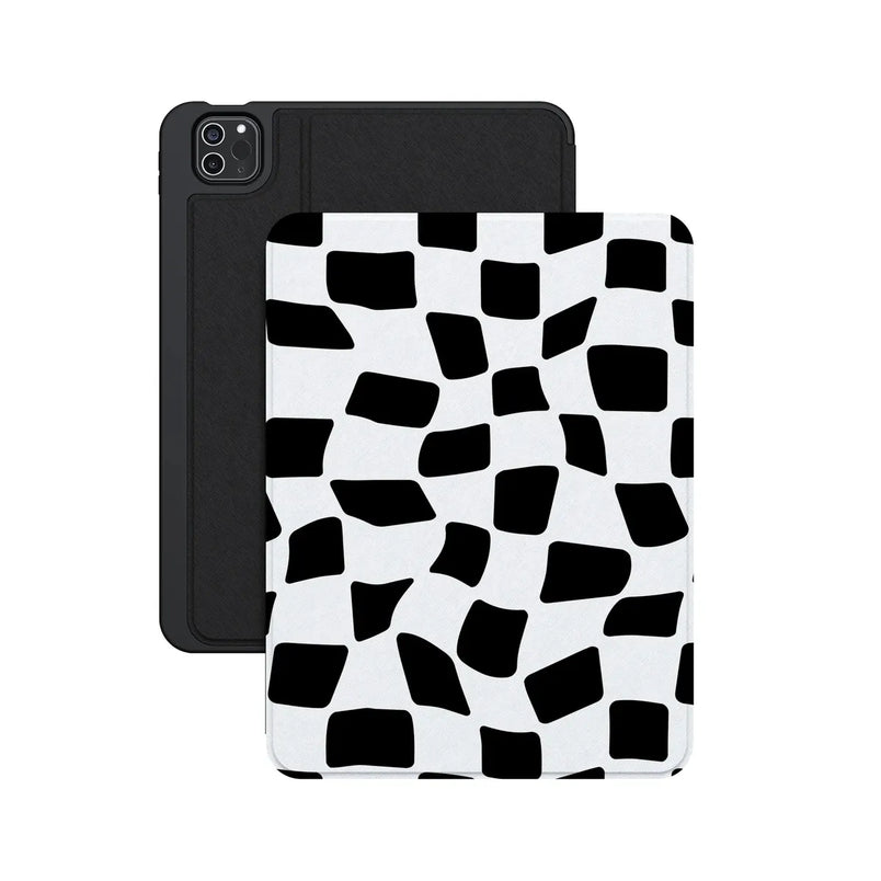 Funky Checkerboard | High Contrast Design iPad Case