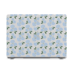 Nantucket Cottage | Blue Hydrangea Laptop Shell - 16