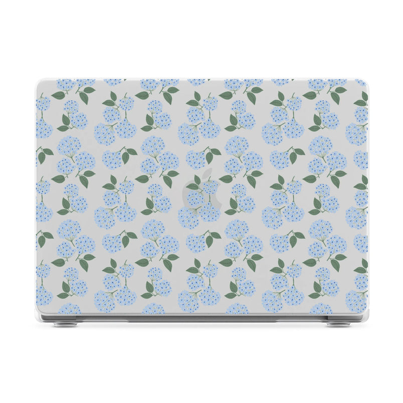 Nantucket Cottage | Blue Hydrangea Laptop Shell - 16" MacBook Pro