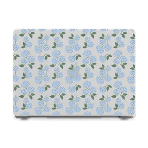 Nantucket Cottage | Blue Hydrangea Laptop Shell - 16" MacBook Pro