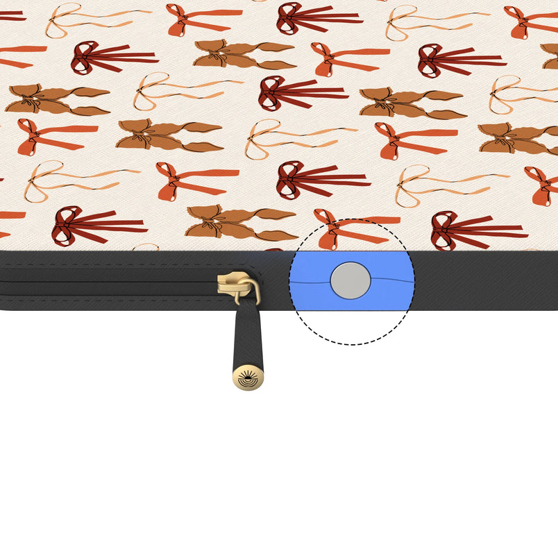 Fall Girlie | Pumpkin Spice Bows Laptop Case