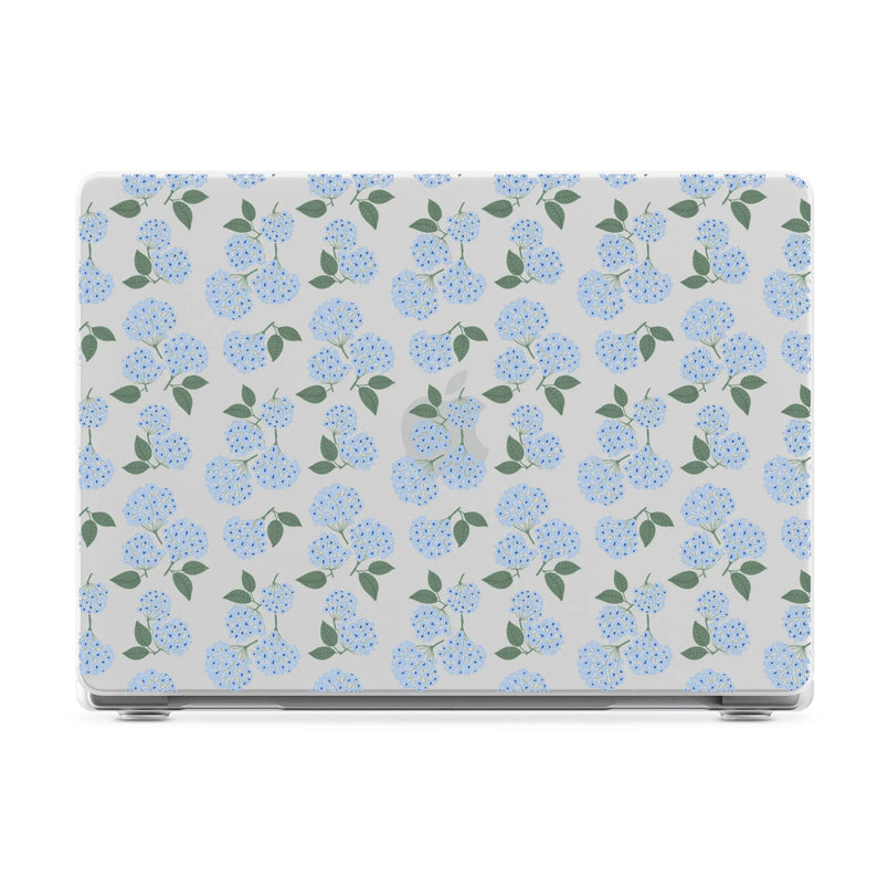 Nantucket Cottage | Blue Hydrangea Laptop Shell - 14" MacBook Pro