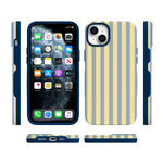 Coastline Stripes | Blue & Yellow Case
