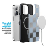 Fit Check | Light Blue Checkerboard Case