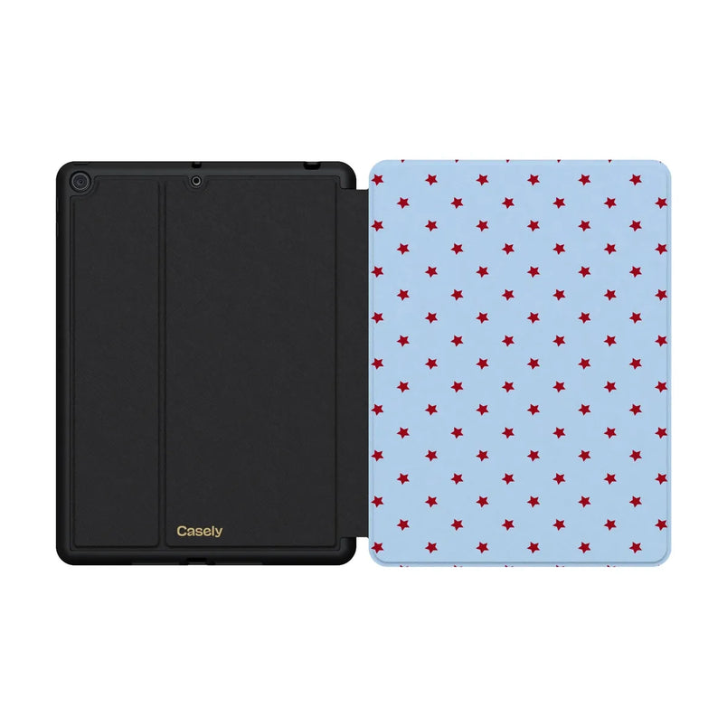 Tiny Stars | Red & Blue iPad Case