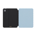 On the Dot | Blue Polka Dot iPad Case