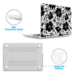 Dark Fantasy | Contrast Floral Laptop Shell