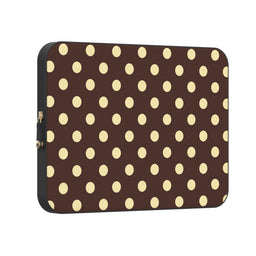 Spotted in SoHo | Chocolate Banana Polka Dot Laptop Case