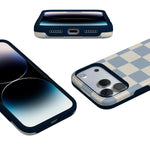 Fit Check | Light Blue Checkerboard Case