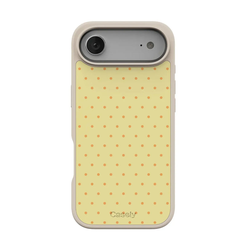 On the Dot | Yellow Polka Dot Case