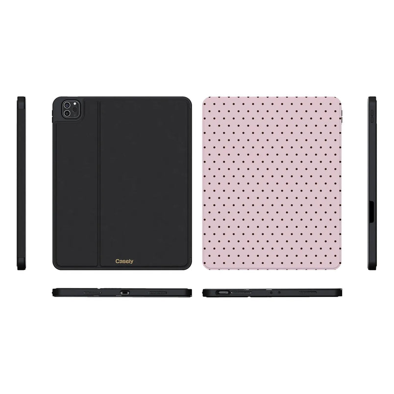 On the Dot | Pink Polka Dot iPad Case