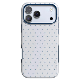 On the Dot | Icy Blue Polka Dot Case