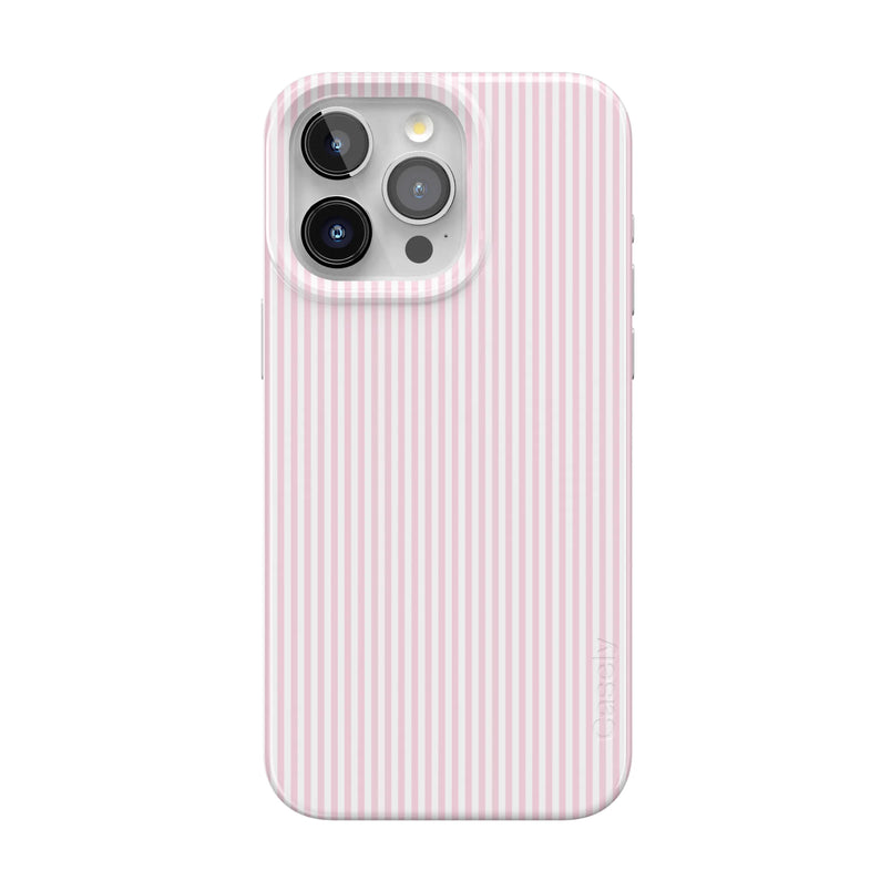 Stripes and the City | Light Pink Pinstripe Case - iPhone 13 Pro