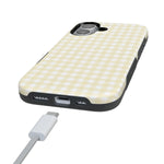 Pastel Picnic | Yellow Gingham Case