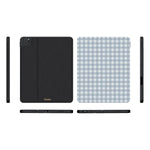 Pastel Picnic | Blue Gingham iPad Case