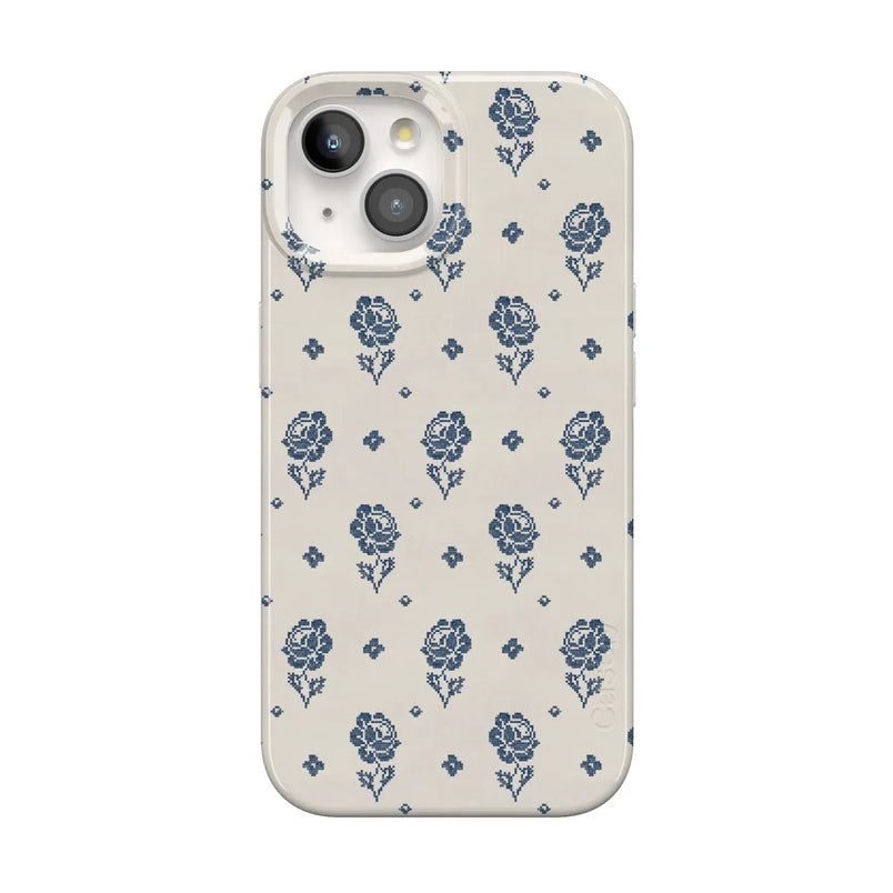 Seaside Stitch | Vintage Roses Case - iPhone 13