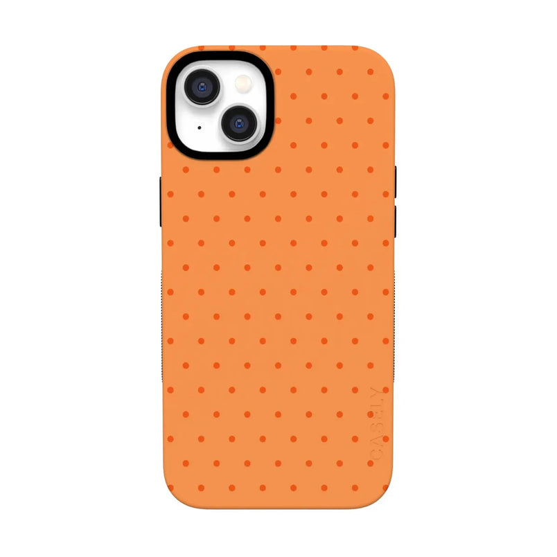 On the Dot | Orange Polka Dot Case
