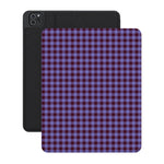 Sweet Jam | Purple Gingham iPad Case - iPad Pro 12.9" (M2, 2022)