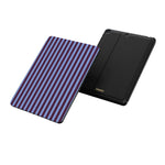 Perfect Stripes | Purple & Blue Stripes iPad Case