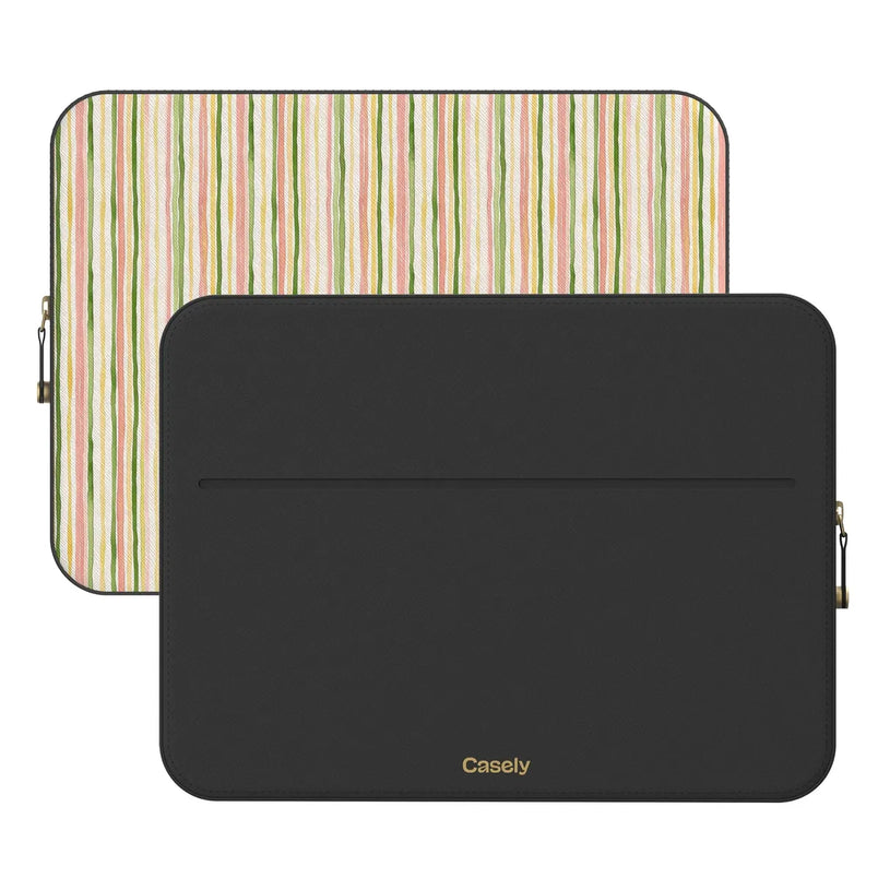 Sweet Stripes | Rainbow Pastel Laptop Case