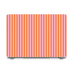 Perfect Stripes | Orange & Pink Stripes Laptop Shell - 13" MacBook Neo