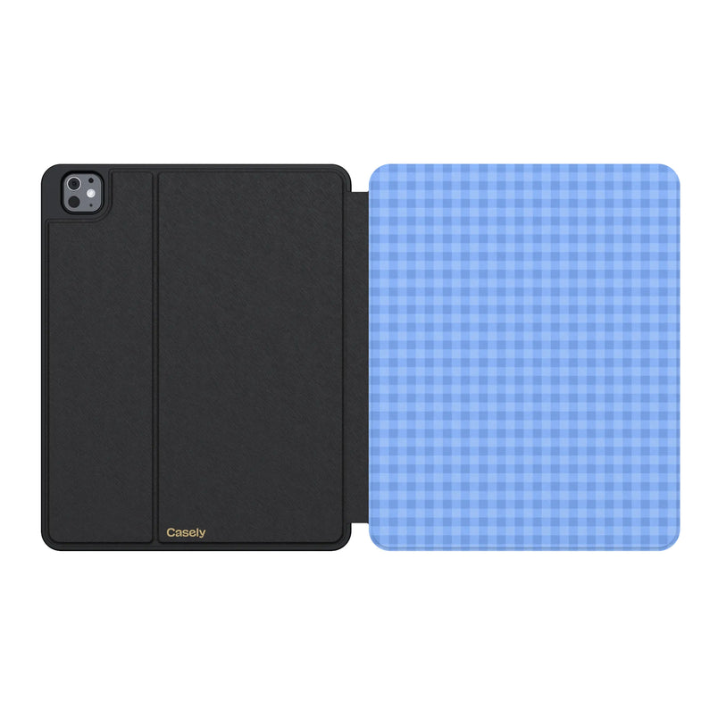 Sweet Jam | Blue Gingham iPad Case