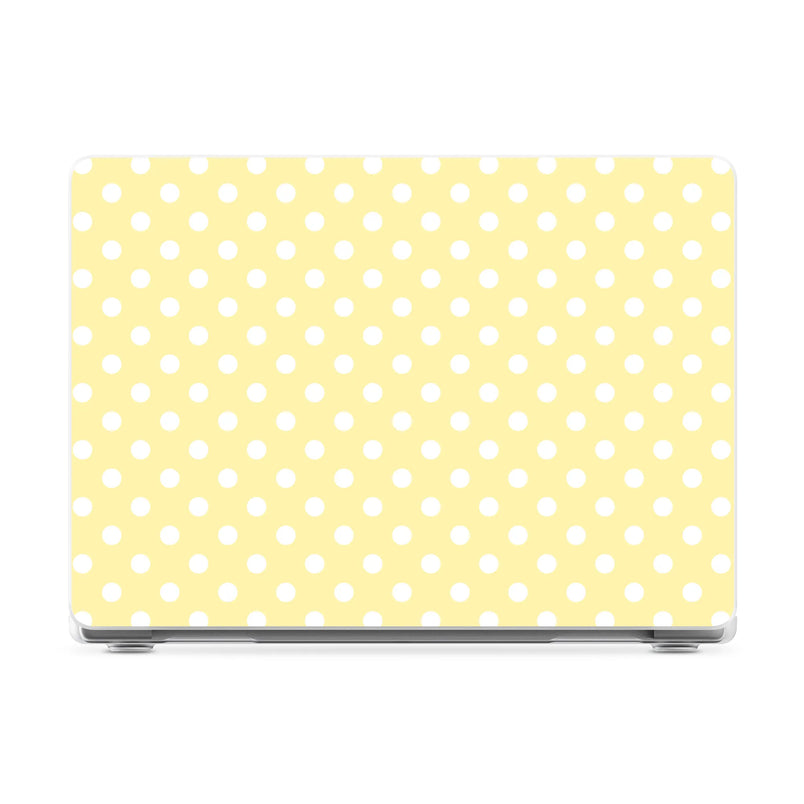 Spotted in SoHo | Yellow Polka Dot Laptop Shell - 16" MacBook Pro