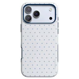 On the Dot | Icy Blue Polka Dot Case