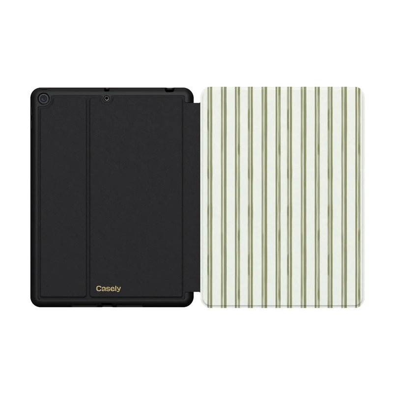 Linen Stripe | The Boyfriend Collection iPad Case