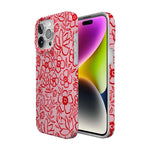 Blush Garden | Floral Doodle Case