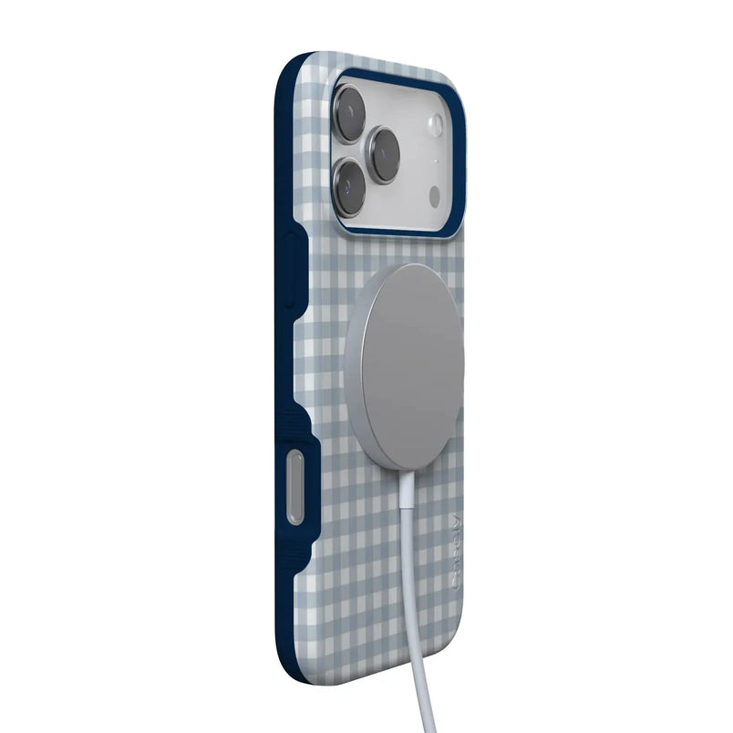 Pastel Picnic | Blue Gingham Case