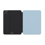 On the Dot | Blue Polka Dot iPad Case
